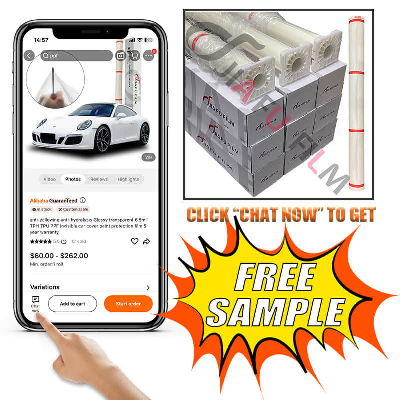 High Gloss TPU PPF Film Car Protective Film TPH PPF Paint Protection Film Roll Car Wrap