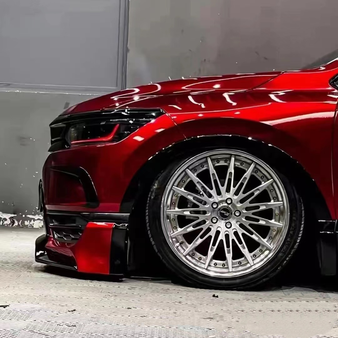 PET Liquid Dragon Blood Red Bling Bling Diamond Effect Car Color Change Film