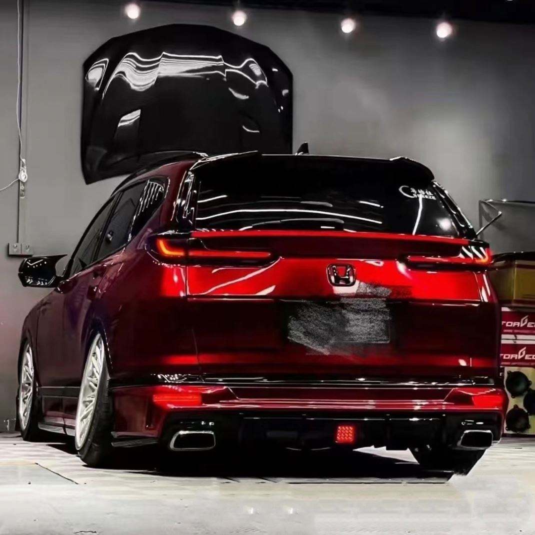 PET Liquid Dragon Blood Red Bling Bling Diamond Effect Car Color Change Film