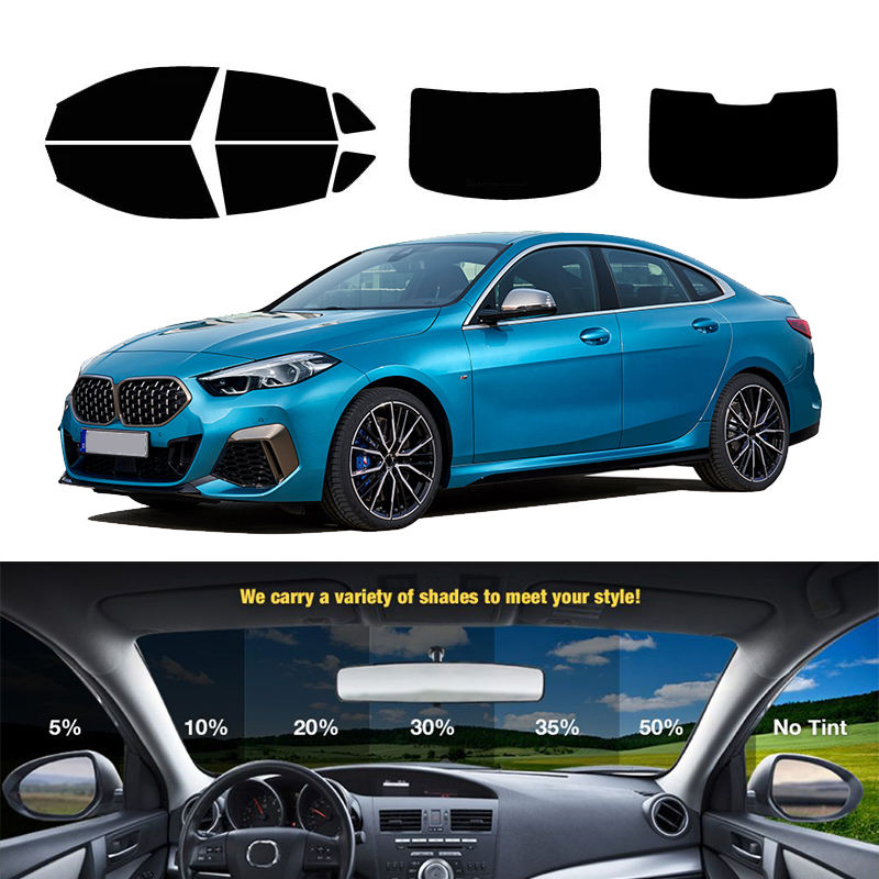 Crystalline Window Car Film  Black Vlt20% Customized Logo Printed Brand Service 